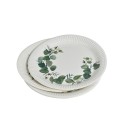 Set de 10 assiettes en carton eucalyptus – Ø 23 cm – Élégantes et naturelles
