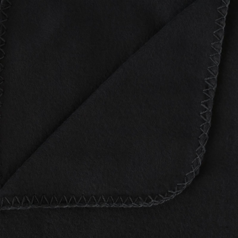 Plaid Légèreté 125x150 cm – Polaire douce, coutures surpiquées, plusieurs coloris