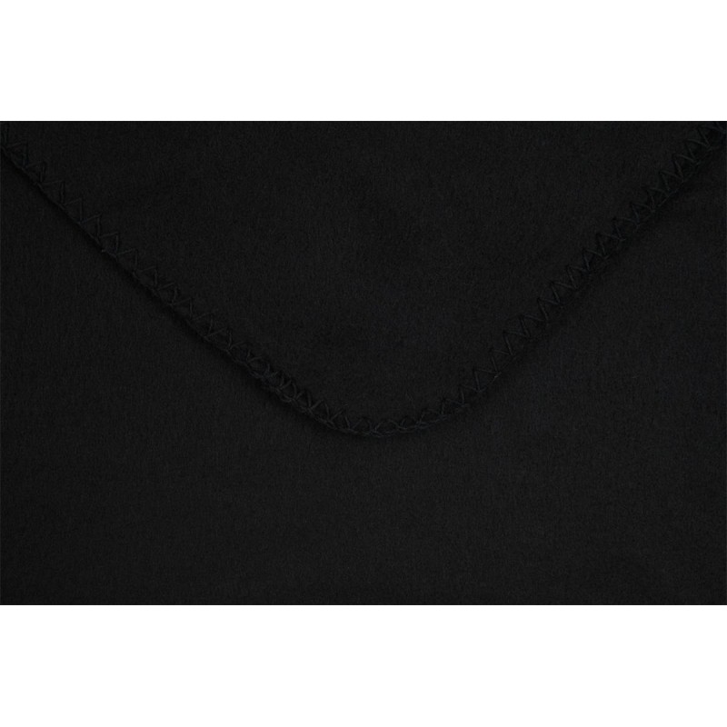 Plaid Carlton 125x150 cm – Polaire douce 100% polyester, finition point de cheval, plusieurs coloris