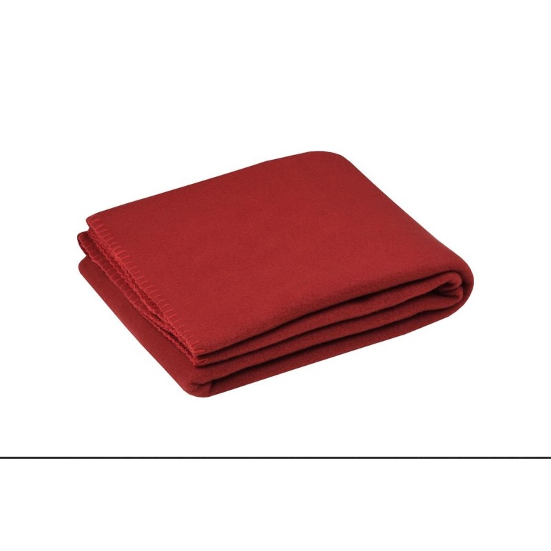 Plaid Carlton 125x150 cm – Polaire douce 100% polyester, finition point de cheval, plusieurs coloris