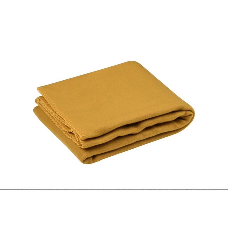 Plaid Carlton 125x150 cm – Polaire douce 100% polyester, finition point de cheval, plusieurs coloris