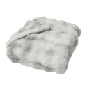 Plaid Mountain crème ou gris – Doux, chaud et cocooning – 125x150 ou 180x220 cm