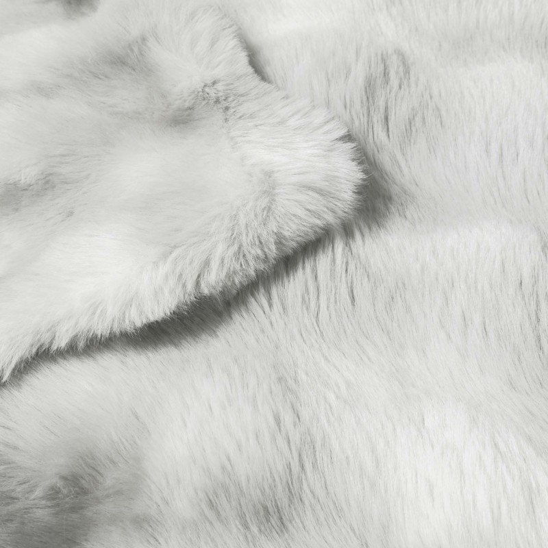 Plaid Mountain crème ou gris – Doux, chaud et cocooning – 125x150 ou 180x220 cm