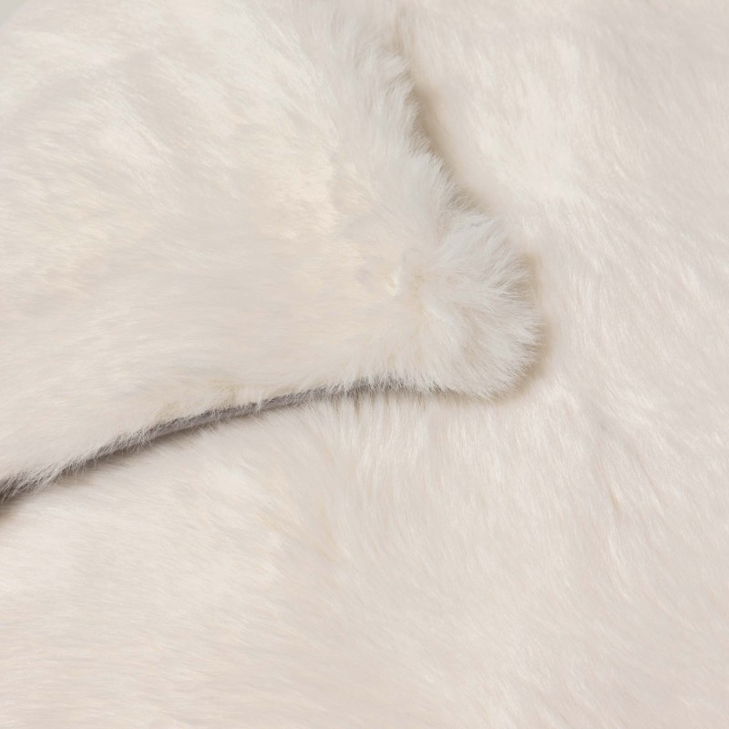 Plaid Mountain crème ou gris – Doux, chaud et cocooning – 125x150 ou 180x220 cm