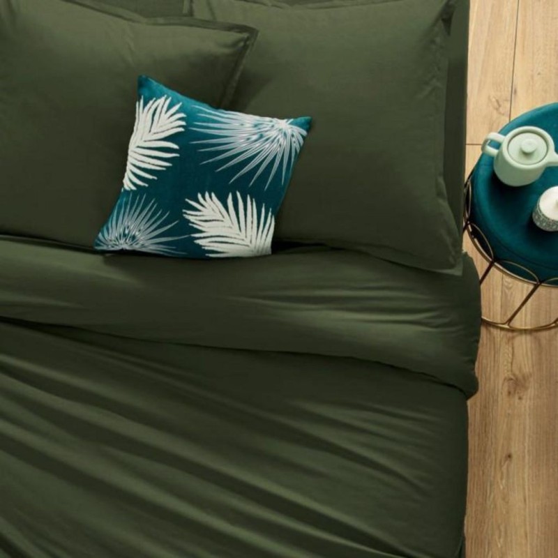 Housse de couette 100% coton – 140x200 ou 220x240 cm – Coloris au choix | Linge de lit confortable et durable