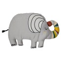Coussin Élégant en Forme d’Éléphant 50 x 35 cm – Collection SAVANE