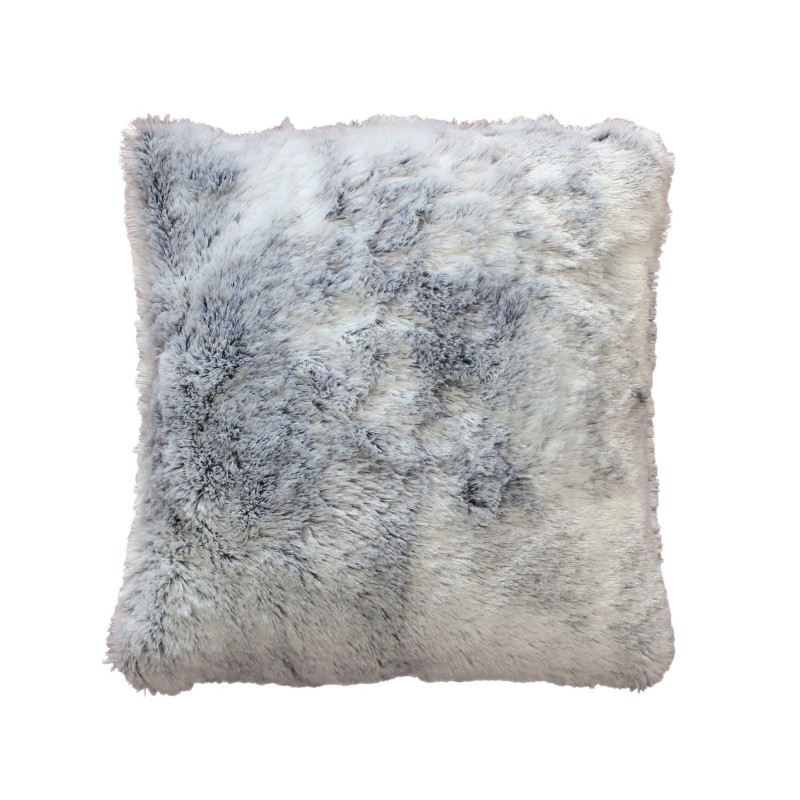 Coussin déhoussable Antartic 45×45 cm gris – Doux & décoratif