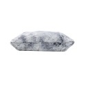 Coussin déhoussable Antartic 45×45 cm gris – Doux & décoratif