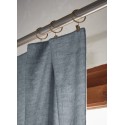 Rideau ajustable LYSANDRE 140x270 cm + 8 anneaux pince – 100% Lyocell Tencel lavé