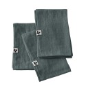 Lot de 3 Serviettes de table en lin – Modèle Soline