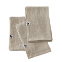 Lot de 3 Serviettes de table en lin – Modèle Soline