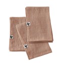 Lot de 3 Serviettes de table en lin – Modèle Soline