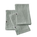 Lot de 3 Serviettes de table en lin – Modèle Soline