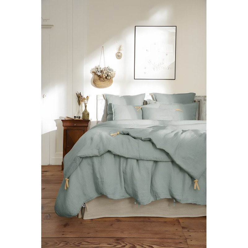 Housse de couette en lin lavé – Collection Soline