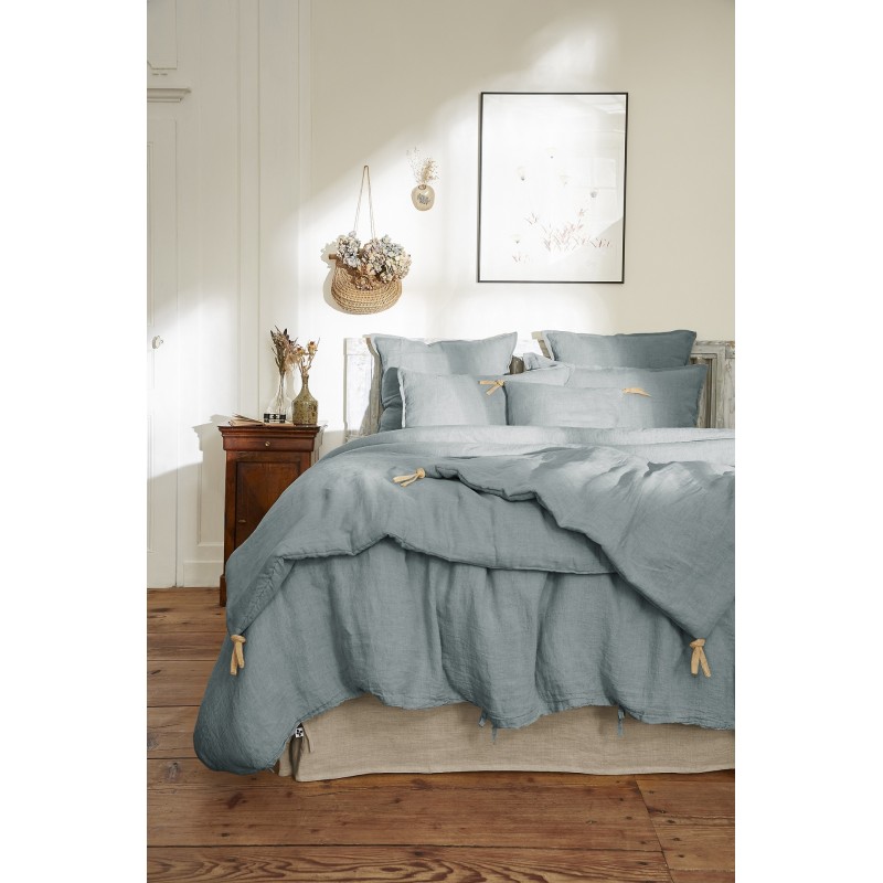 Housse de couette en lin lavé – Collection Soline