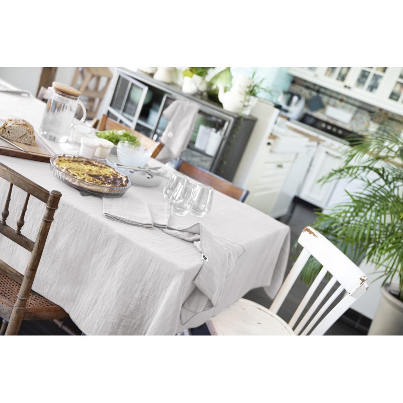 Nappe rectangle en gaze de coton GAIA – Élégance et douceur naturelle