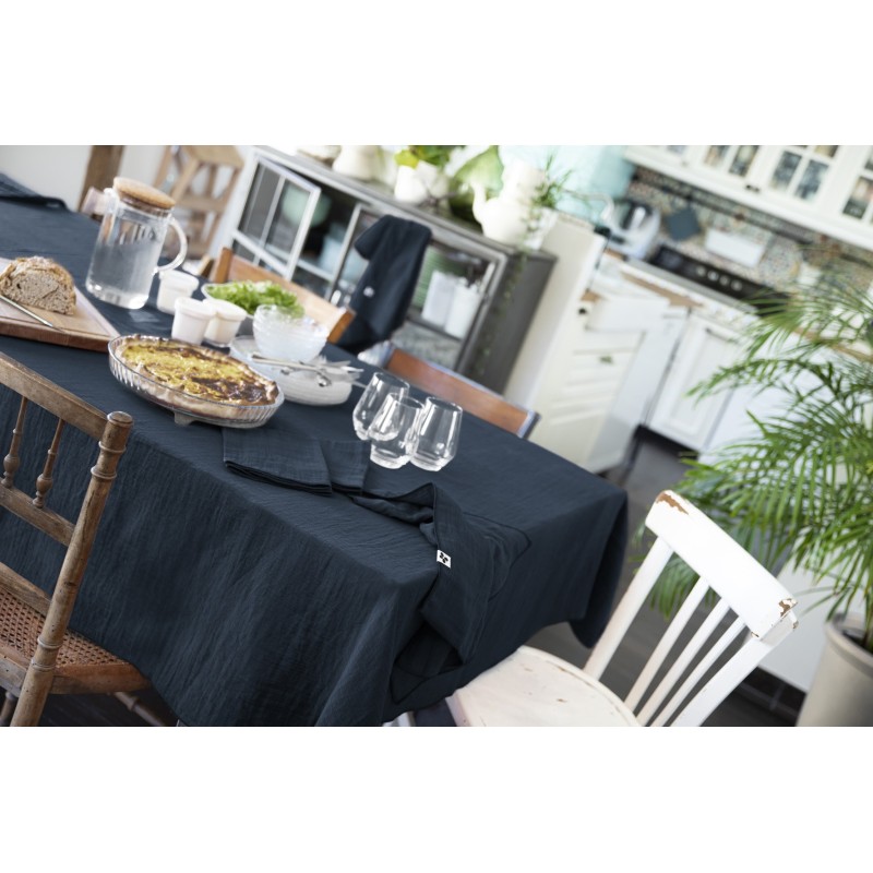 Nappe rectangle en gaze de coton GAIA – Élégance et douceur naturelle