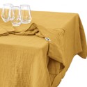 Nappe rectangle en gaze de coton GAIA – Élégance et douceur naturelle
