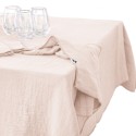 Nappe rectangle en gaze de coton GAIA – Élégance et douceur naturelle