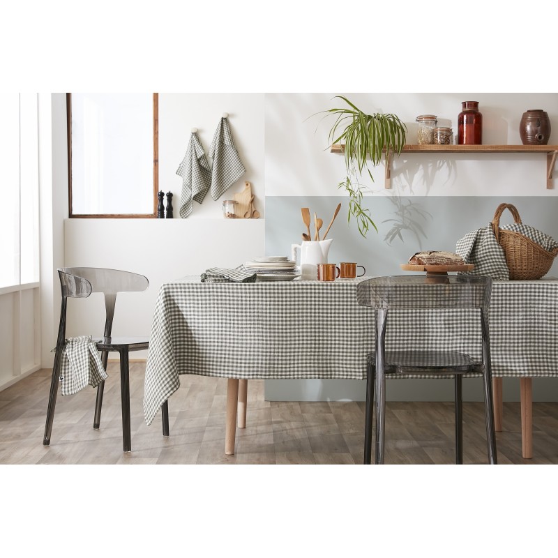 Nappe rectangle VICKIE en gaze de coton – Douceur, élégance et naturel