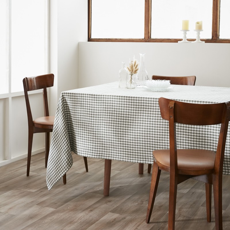 Nappe rectangle VICKIE en gaze de coton – Douceur, élégance et naturel