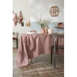 Nappe rectangle VICKIE en gaze de coton – Douceur, élégance et naturel