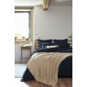 Plaid à franges GAIA en gaze de coton – Douceur et élégance pour votre intérieur