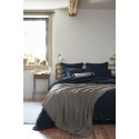 Plaid à franges GAIA en gaze de coton – Douceur et élégance pour votre intérieur