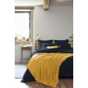 Plaid à franges GAIA en gaze de coton – Douceur et élégance pour votre intérieur