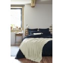 Plaid à franges GAIA en gaze de coton – Douceur et élégance pour votre intérieur