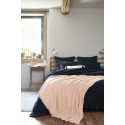 Plaid à franges GAIA en gaze de coton – Douceur et élégance pour votre intérieur