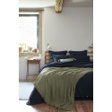 Plaid à franges GAIA en gaze de coton – Douceur et élégance pour votre intérieur