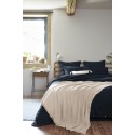 Plaid à franges GAIA en gaze de coton – Douceur et élégance pour votre intérieur