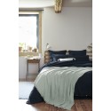 Plaid à franges GAIA en gaze de coton – Douceur et élégance pour votre intérieur