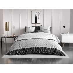 Housse couette + taie Art moderne graphique