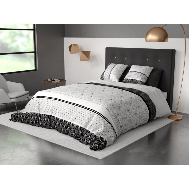Housse couette + taie Art moderne graphique