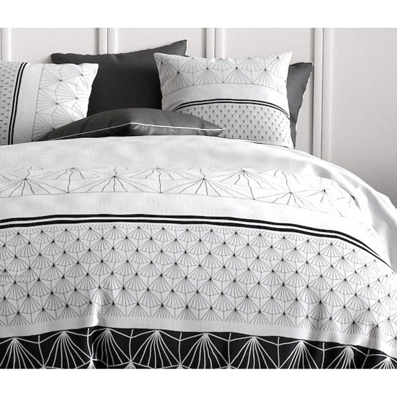 Housse couette + taie Art moderne graphique