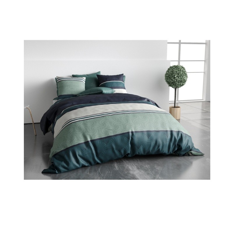 Housse couette + taie Atika