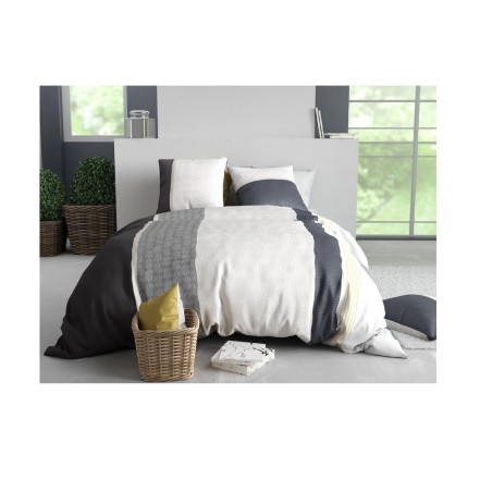 Housse couette + taie Bande stratus