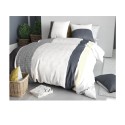 Housse couette + taie Bande stratus