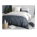 Housse couette + taie Eventails graphique arcadie