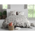 Housse couette + taie Feuillage gincko