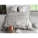 Housse couette + taie Feuillage gincko