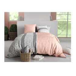 Housse couette + taie Manda cora