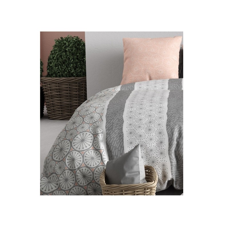 Housse couette + taie Manda cora