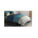 Housse couette + taie graphiques modernes
