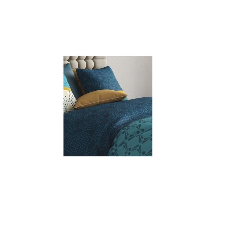 Housse couette + taie graphiques modernes