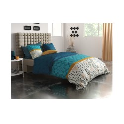 Housse couette + taie graphiques modernes