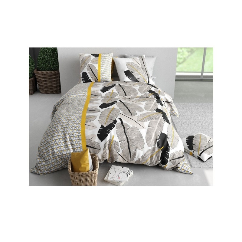 Housse couette + taie Plumes