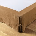 Cache sommier en gaze de coton Gaia